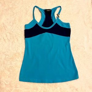 A/X Armani Exchange Blue Sports Active Tank Top